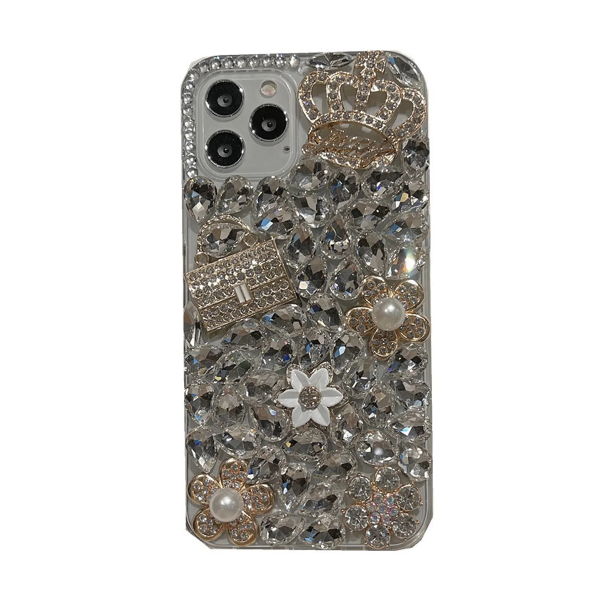 Fox Rhinestone Bling Cover for Samsung Galaxy S24 S25 Plus S21 FE S22 23Ultra Note20 Diamond Cases