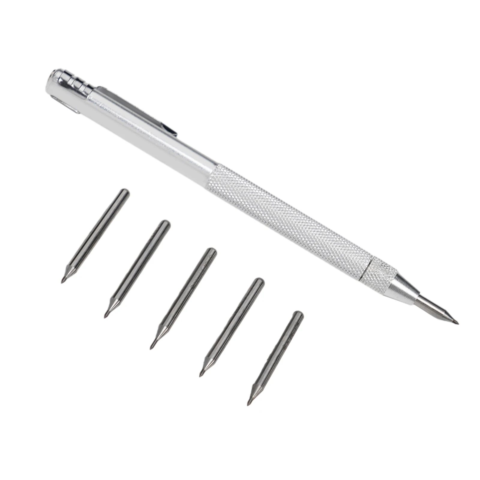 1 Set Tungsten Carbide Tip Scriber Engraving Pen Marking Tip For Glass Ceramic Metal Construction Marking Pen Hand Tools