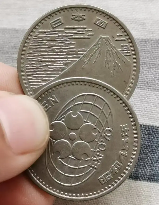 28mm Japan Osaka 1970 Exposition ,100% Real Genuine