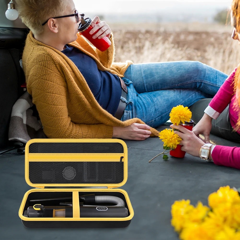 Compact Shockproof Carrying Case for Handheld Car Vacuum Cleaners