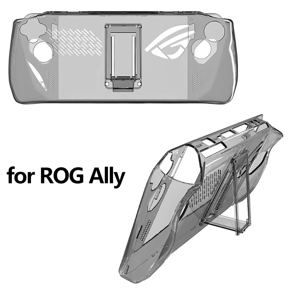 

PC Hard Case with Holder Full Cover Protective Case for ROG Ally, Split Protective Case