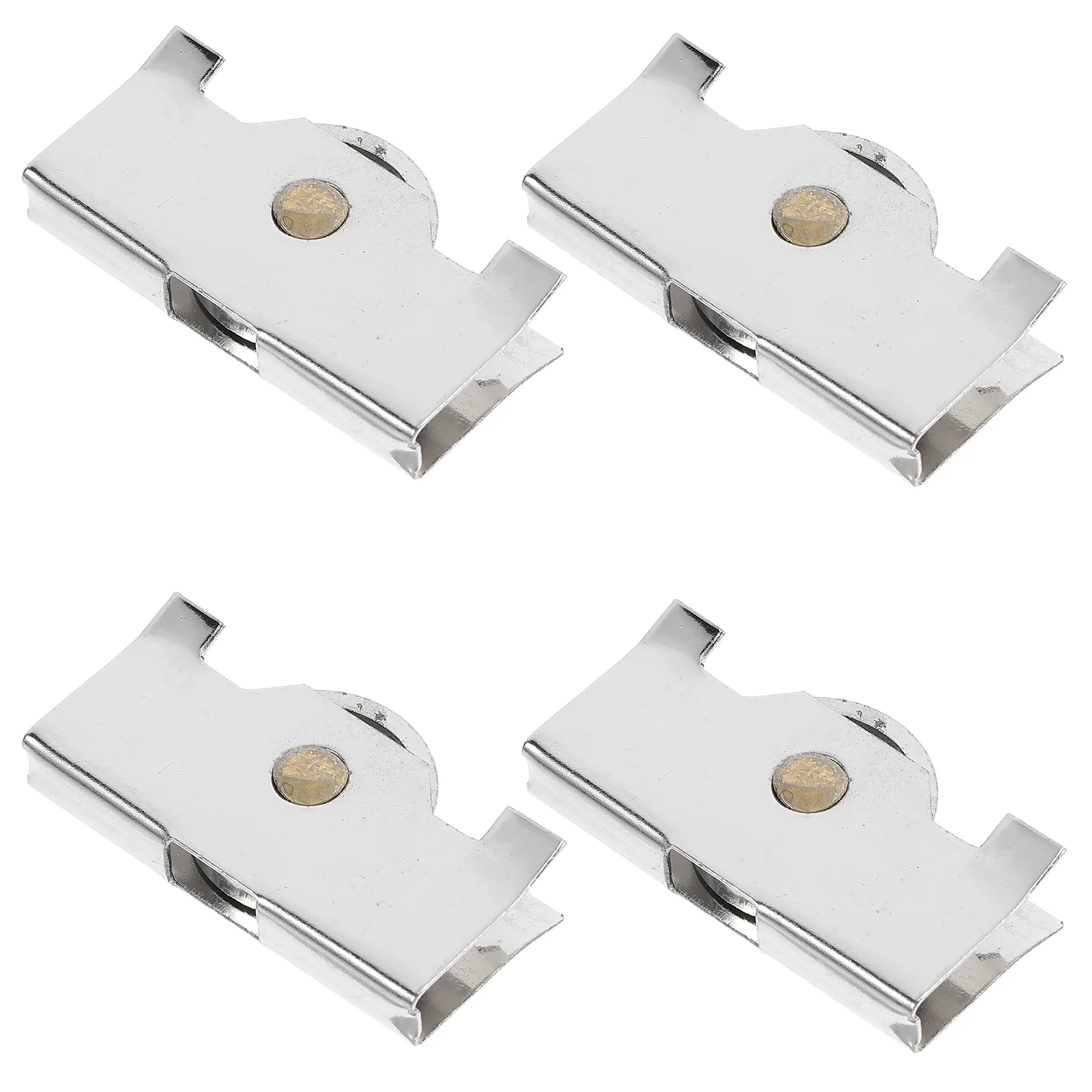 4 Pcs Glass Door Sliding Pulley Replacement Sliding Door Rollers Glass Wheels Home Improvement Doors Gates