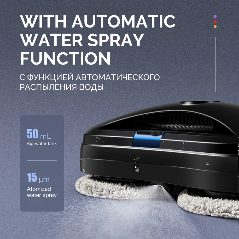 Vacuum cleaner new windows cleaning robot window washer electric glass limpiacristales remote control for home 2