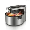 Multi-function visual air fryer. Touch control. Automatic intelligent rotary. Large capacity. Electric fryer and air fryer oven. 1