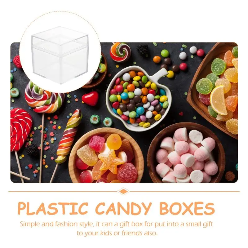 Custom Acrylic Candy Cube Storage Boxes Organizer Display Box for  Supermarket - China Acrylic Box and Candy Box price