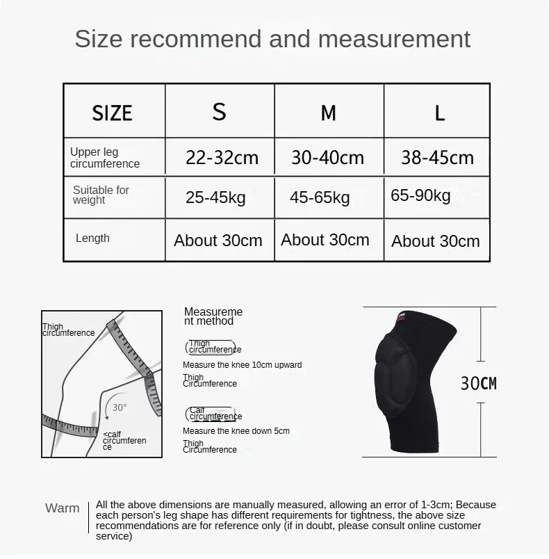 1Pairs Anti collision EVA sponge protective gear for volleyball, roller skating, dance, anti fall, thickened fitness ,kneeling