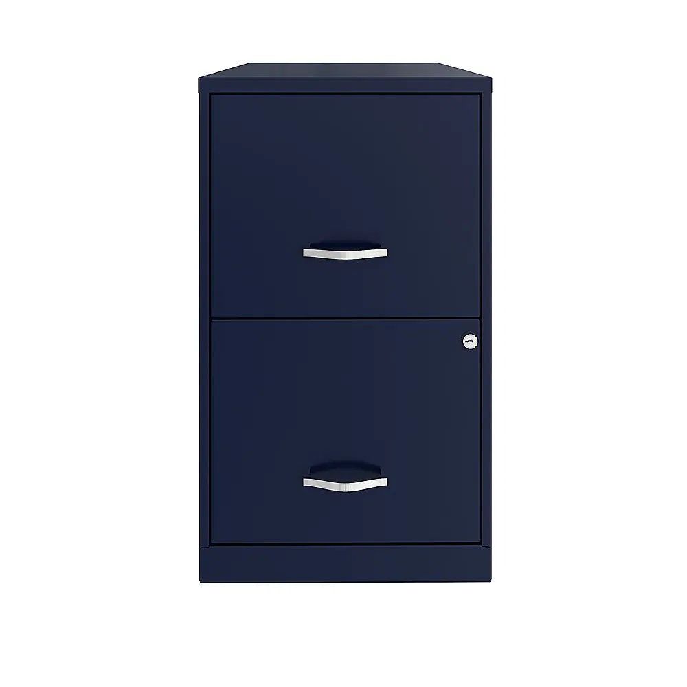 

18 Inch 2 Drawer Metal File Cabinet Bedroom Storage Cabinet Office Storage mesillas de noche pequeñas night stand