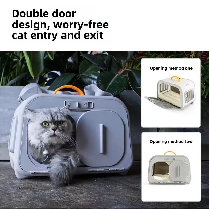 High Appearance Level Cat Bag Portable Stress Proof Large Capacity Capsule Cat Carrier Pet Small Dog Bag Backpack Carrier