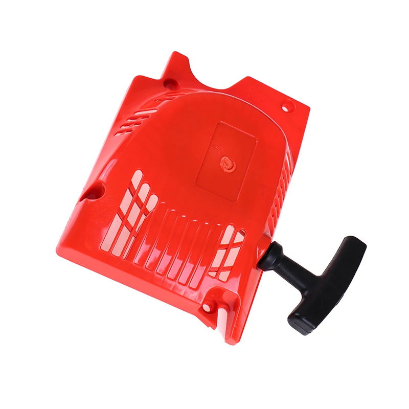 1 stücke roter Rückstoß-Zug starter für chinesische Kettensäge 4500 5200 5800 45 52cc 58cc – Detail 3