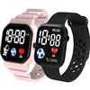 2024 LED Digital Watch For Kids Boys Girls Football Sports Watches Silicone Digital Watch Casual Childrens Electronic Wristwatch 1