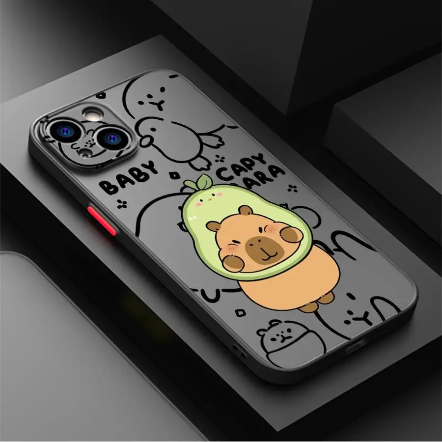 Capybara Cute Cartoon Phone Case