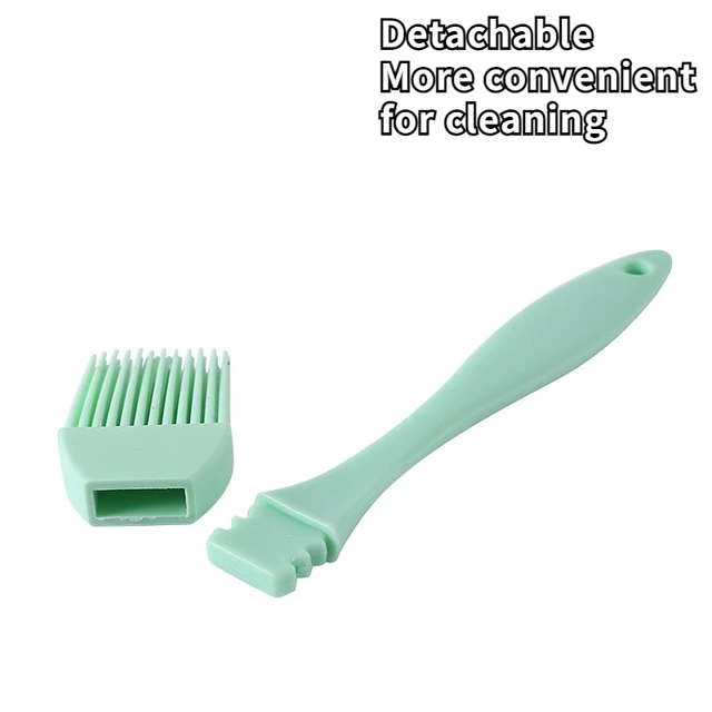 Sütemény Sütőcse Kefe Szilikon Szerszámok Olajkefe Főzési Grill Hőálló Olajkefék Sütőszerszámok - Image 3