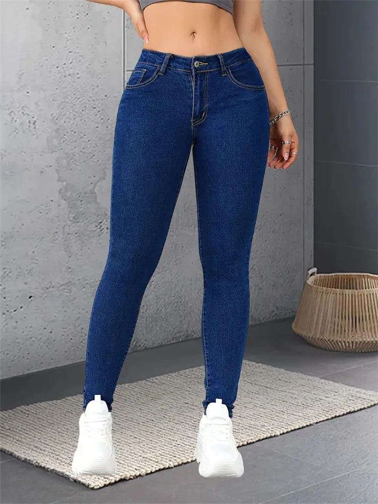 Skinny Jeans Sawary Jeans 2020 Women Stretch Skinny Jeans Lady