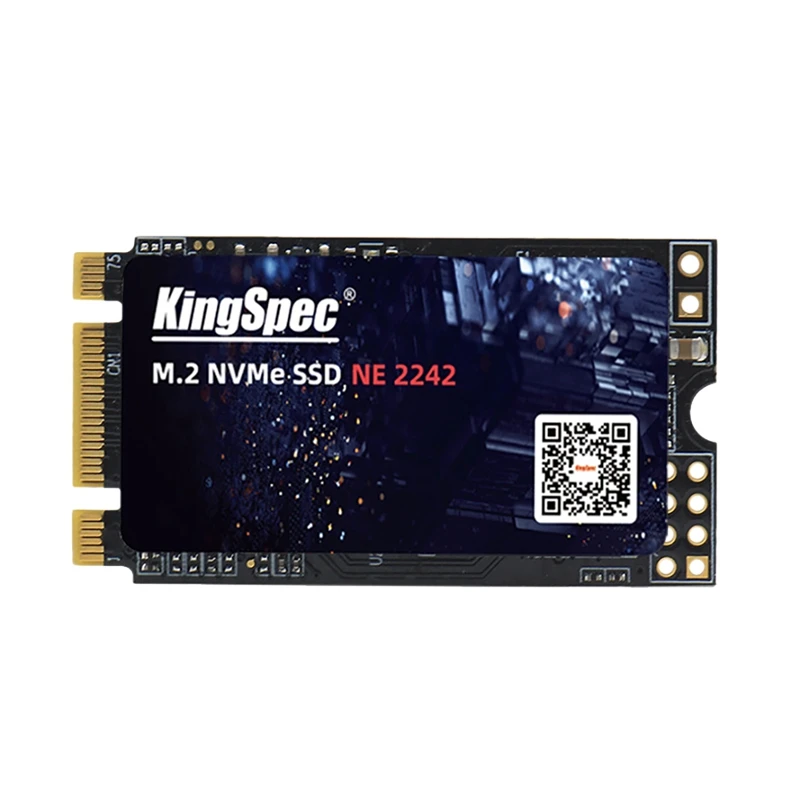 

Kingspec Nvme SSD M.2 Nvme 2242 Pcle Gen3.0X2 3D TLC Внутренний твердотельный накопитель для настольного ноутбука HDD