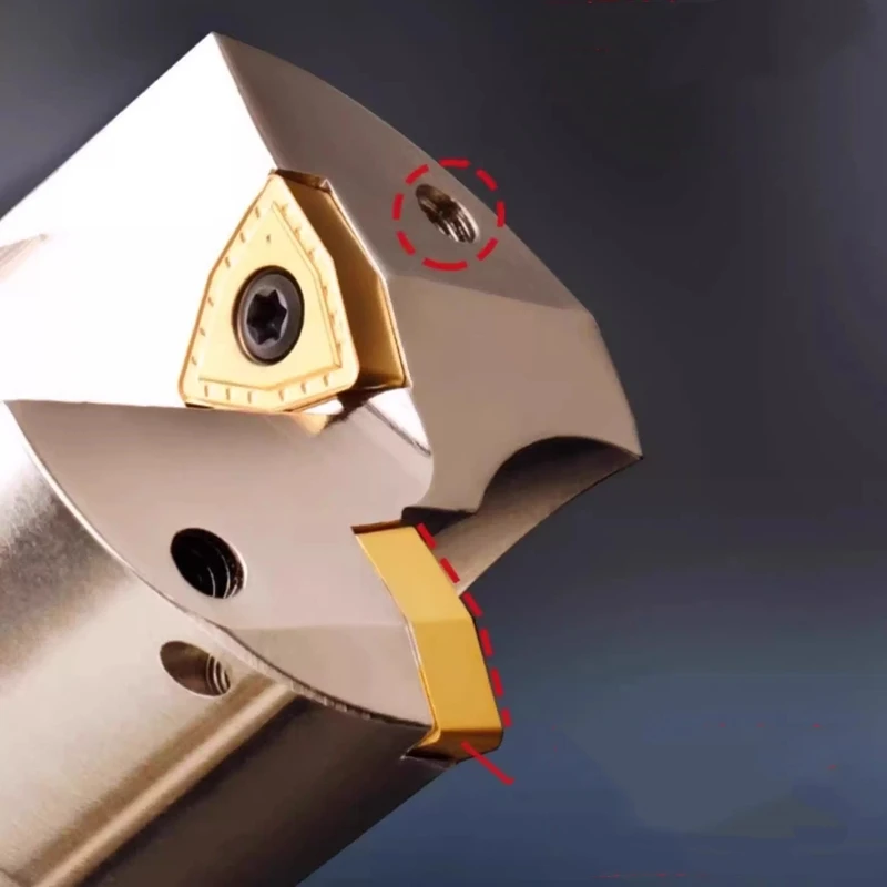 WC 고속 U 드릴 인덱서블 비트 드릴링 2D 3D 4D 13mm-50mm, 각 WCMX WCMT 시리즈 인서트 기계식 선반 CNC 심공 드릴용