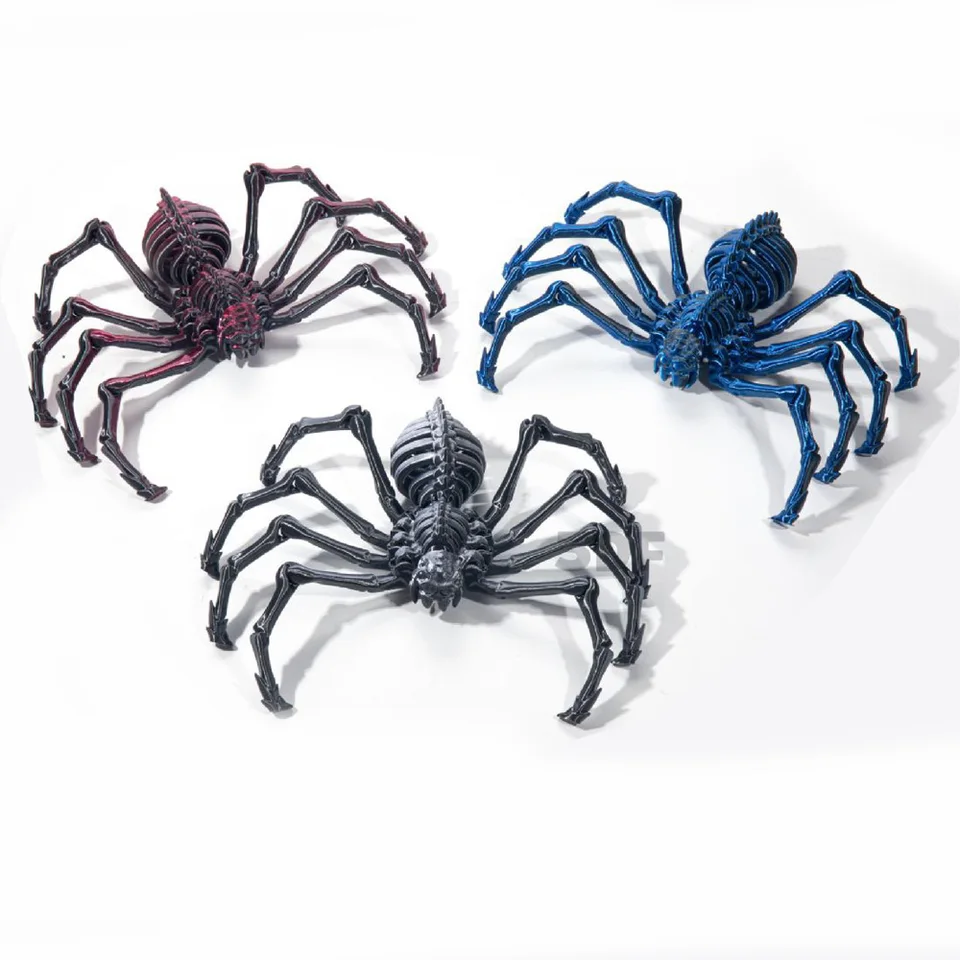 3 Pc Tiny Spider Combo Set - Flexible Fun Decorations