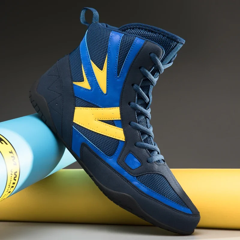 Hot Wrestling Shoes Men Women Breathable Boxing Shoe for Couples Anti Slip Sport Shoes Big Boy Brand Wrestling