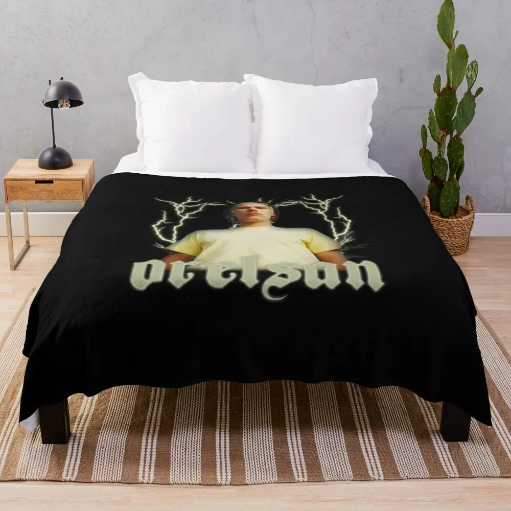 

Orelsan Throw Blanket Decoratives Nap Sofa Throw Flannel Fabric Summer Blankets