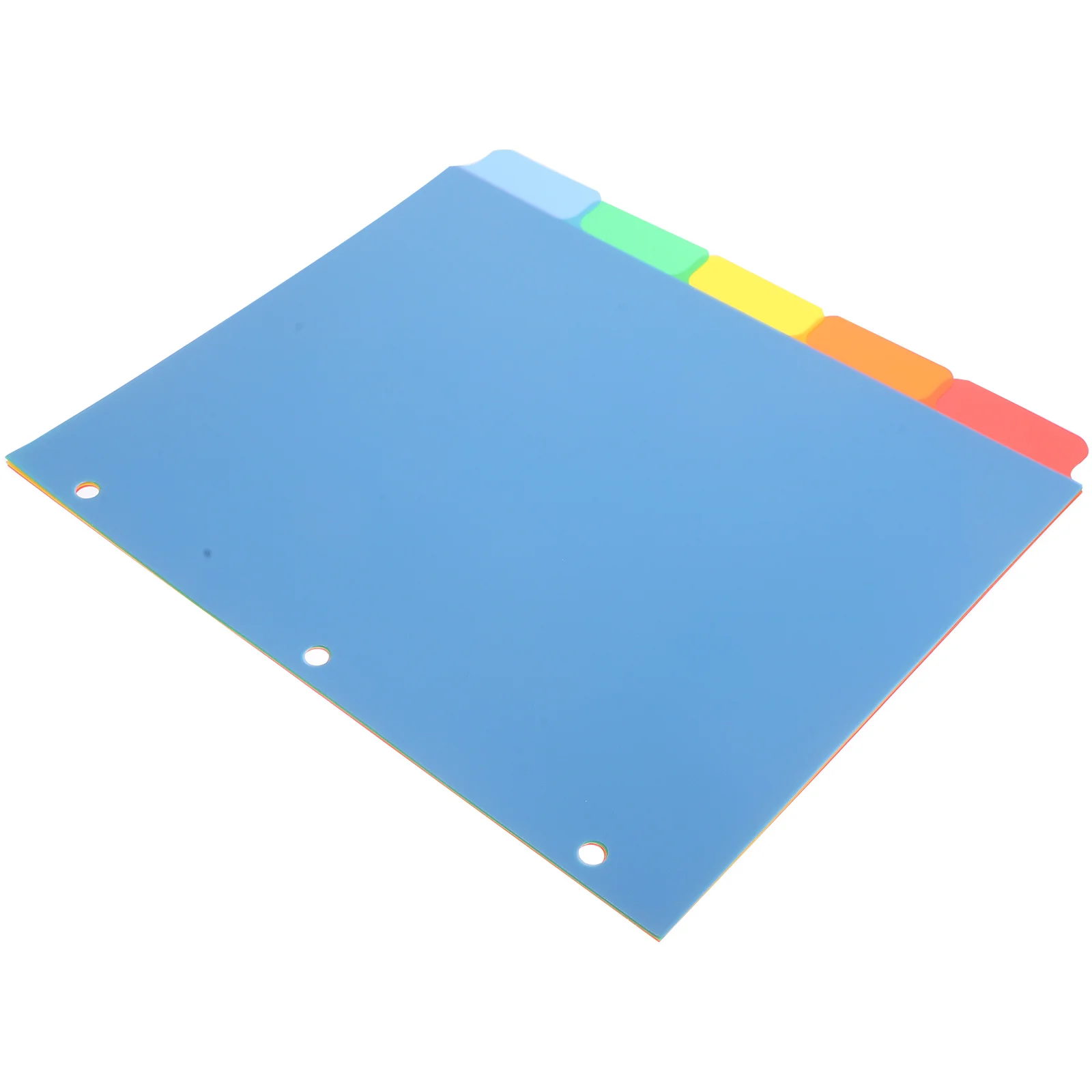5 Pcs Notebook Index Dividers Binder Tabs Colored Classified Labels Replacement Notepad Dividers Page Markers Filing Products