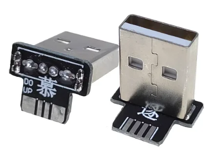 4-Punkt-USB-Steckverbinder USB2.0 Android Micro Mini Typ-C Stecker Buchse 4P 5P 7P 24P DIY USB mit PCB 26AWG 4P Kabel 1M – Detail 5