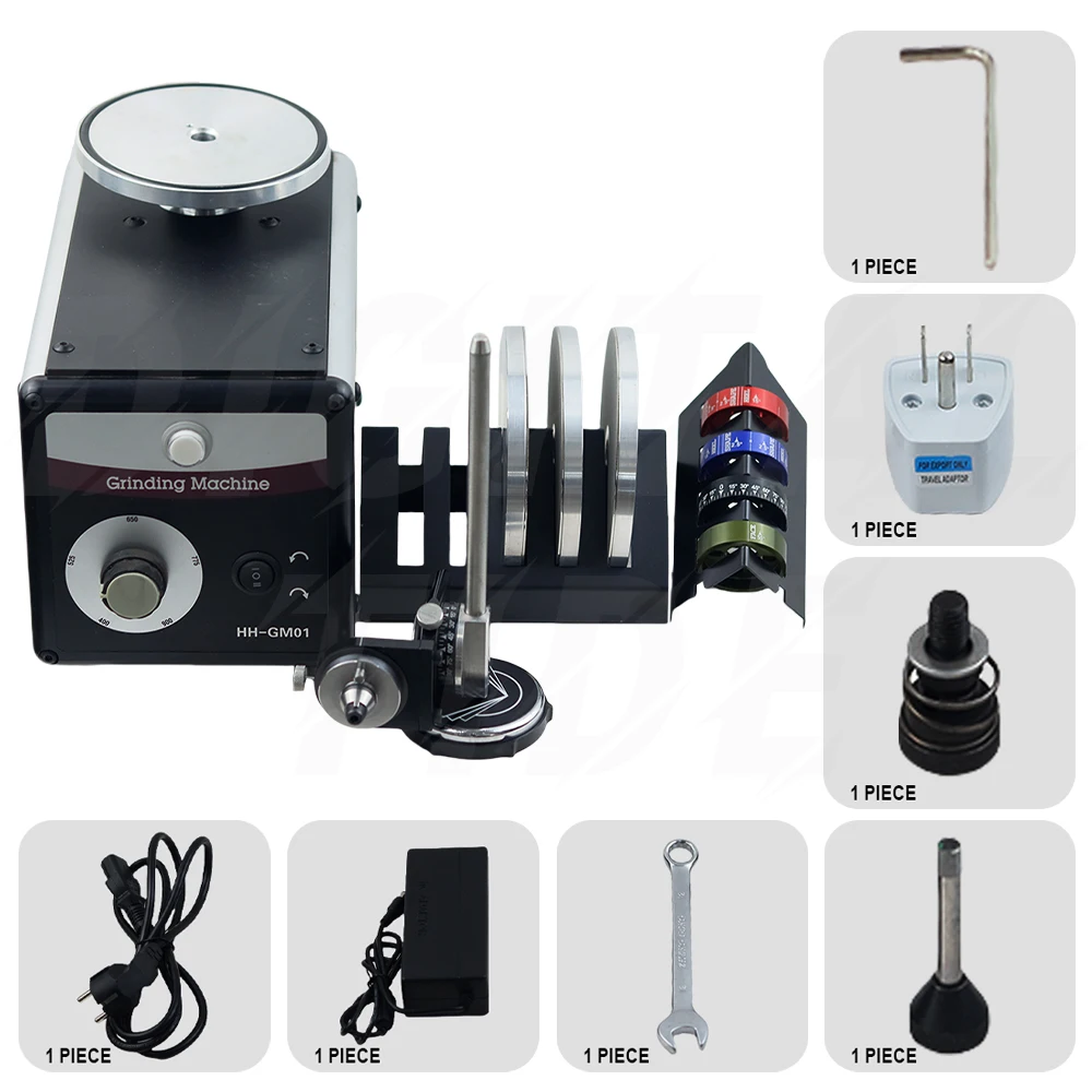 Knife Sharpener HH-GM01 Knife Grinding Machine Knife Grinder with 90°/105°/120°