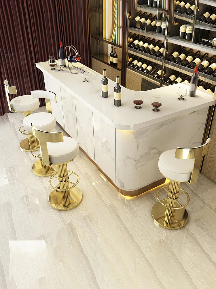 Bar Stools Counter Height Adjustable Swivel Bar Chair Modern Stainess Steel Kitchen Counter Stools Dining Chairs