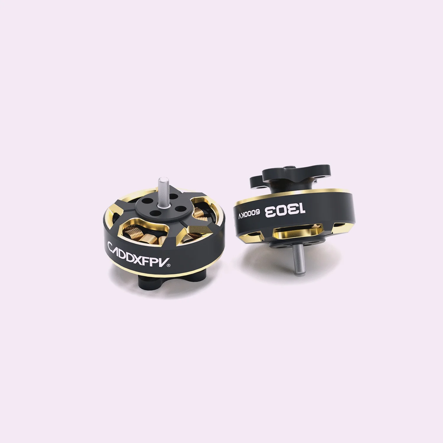 Gofilm 20 2인치 FPV 브러시리스 후프 드론 예비 부품용 4PCS CaddxFPV 1303 6000KV 모터