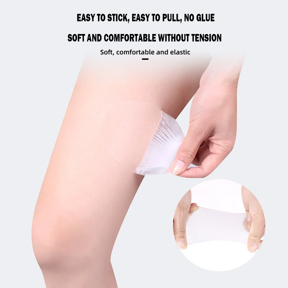 Anti Chafing Thigh Chaffing Protection Invisible Body Anti-Friction Pads Thigh Bands Chafe Tapes for Thigh Calf 10Pcs/Set anti chaffing pads