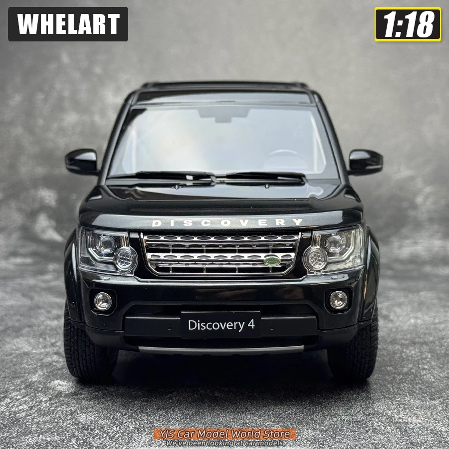 WHELART 1/18 2014 Land Rover Discovery 4 diecast Model Black Green