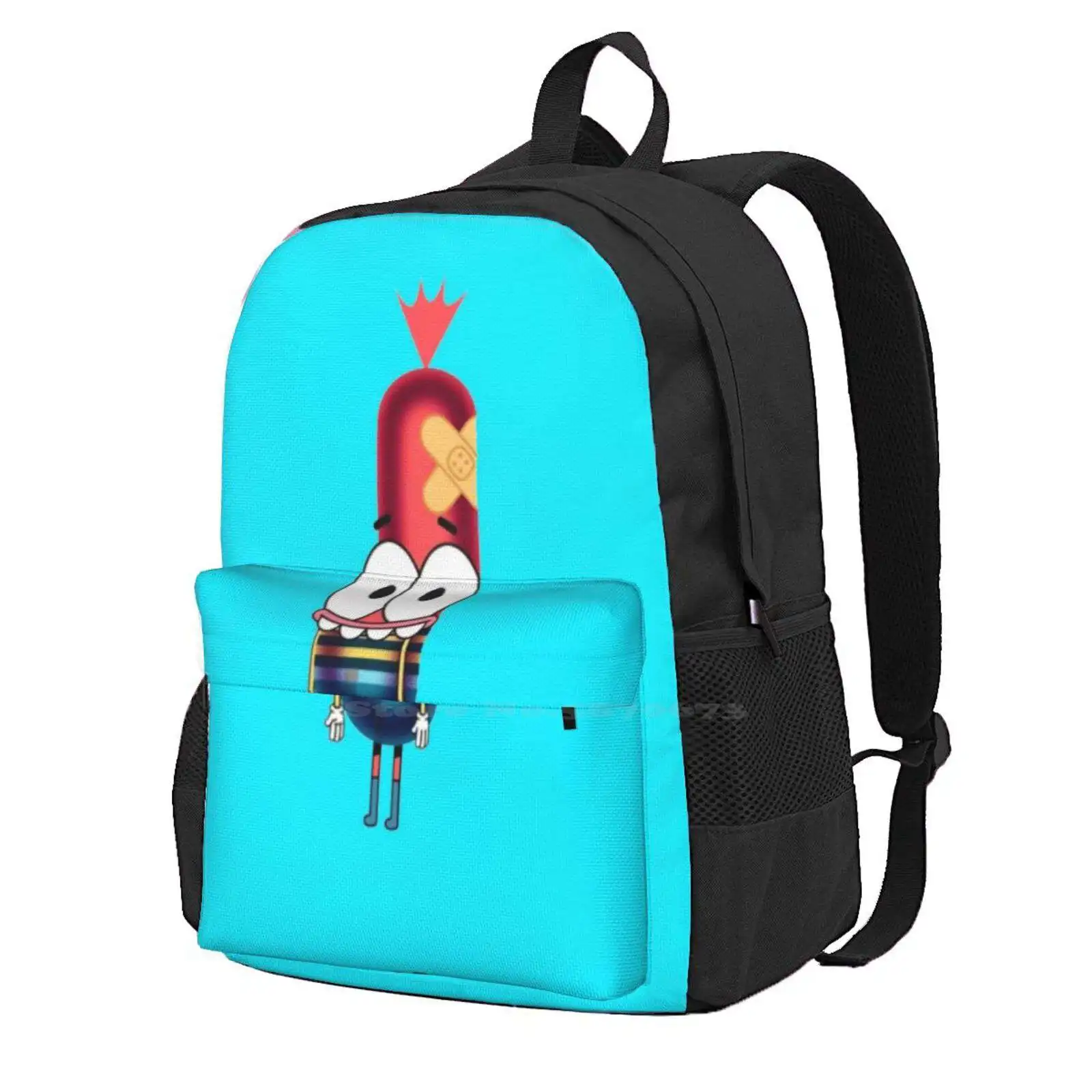 

Cute Funny Happy Cartoon Character Backpacks For School Teenagers Girls Travel Bags Pinky Malinky 80S Pinky Malinky 90S Pinky