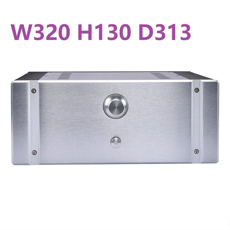 

320*130*313mm ​Small A Chassis Super Heat Dissipation Aluminum Case Power Amplifier AMP Enclosure DIY Box