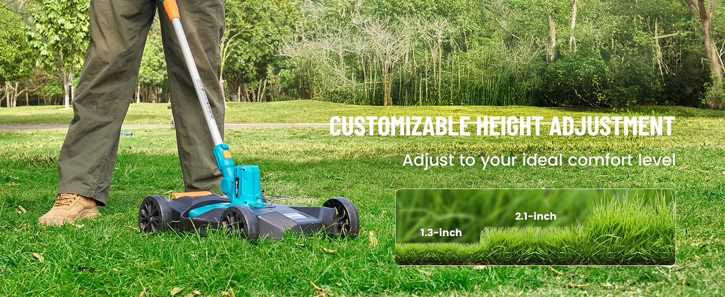 Self Propelled Lawn Mower: Height Adjustment