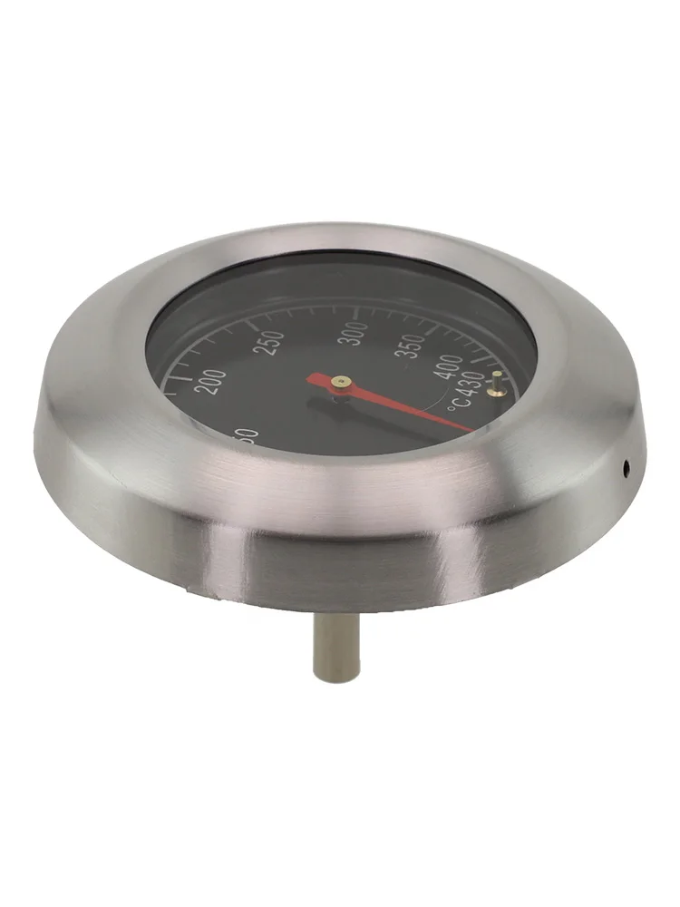 Get the Perfect Temperature for Your Grill Barbecue and Smokehouse with this Stainless Steel Thermometer (60℃ 430℃)