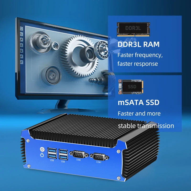 Рисунок 6 - Безвентиляторный промышленный мини-ПК