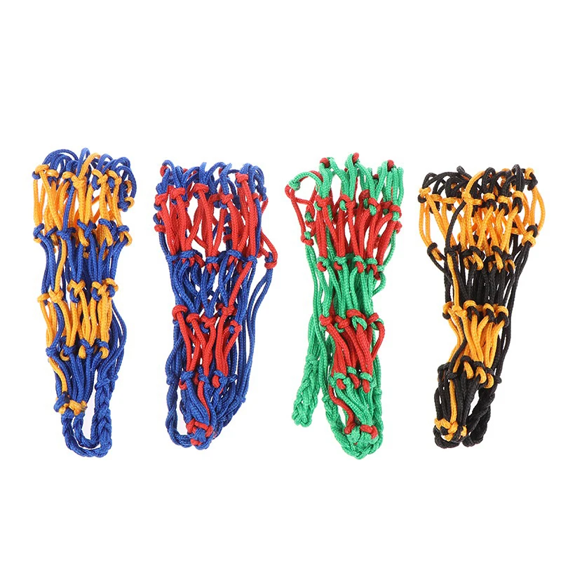 Basketball Net Bag Nylon Weave Storage Bag Single Ball Carry Portable Equipment Outdoor Sports Football Soccer Volleyball sports ball storage bag sports ball bag