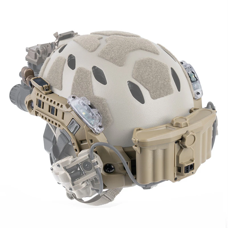Tactical Fast Helmet ARC Rail Module Integration Outdoor Hunting CS ...