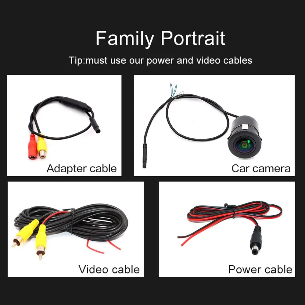 Smartour AHD 1080P ڵ ĸ麸 ī޶  Ī 18.5MM CCD 180  HD ߰ ð  ī޶ 