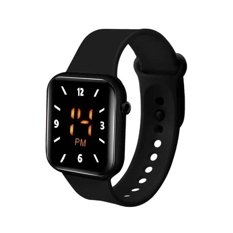 

New LED Electronic Digital Sports Watch For Women And Men Fashion Casual Simple Silicone Female Clock