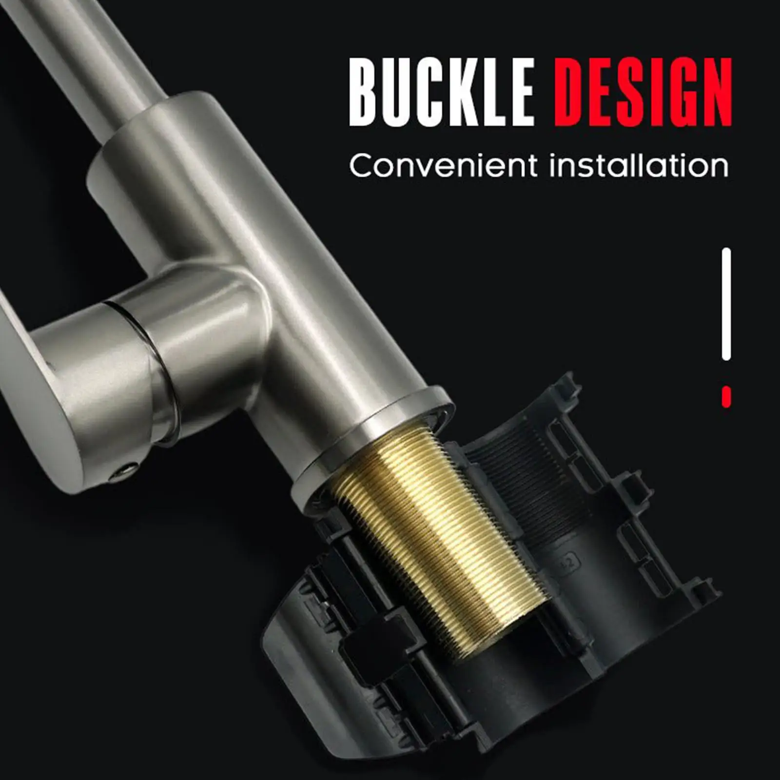 Fixed Base For Faucet Kitchen Sink Faucet Wash Basin Base Fixed Foot Nut Accessories Quick Install Repair Tool For 32mm Outer