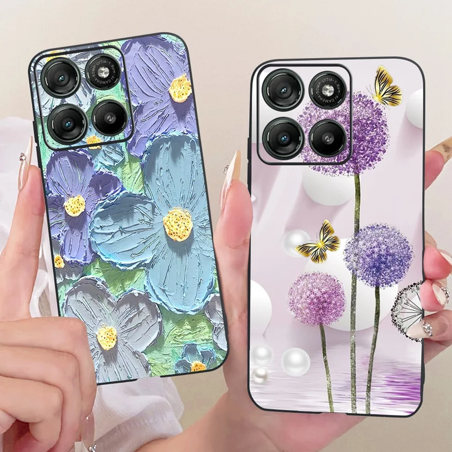 Luxury Floral Design Soft Silicone Case