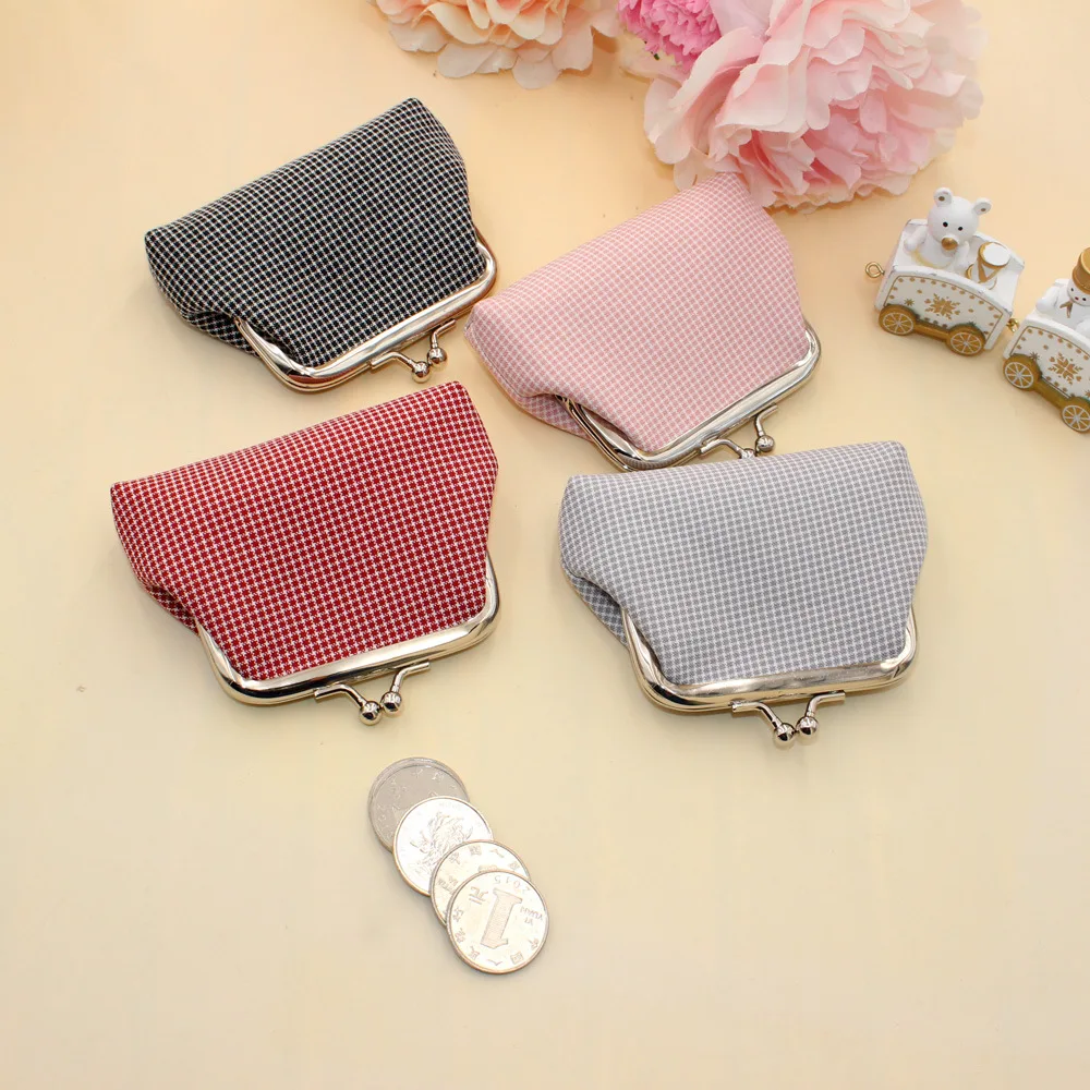 Women Small Coin Purses Girl Hasp Wallet Ladies Clutch Change Key Chain Storage Purse Female Mini Money Bag
