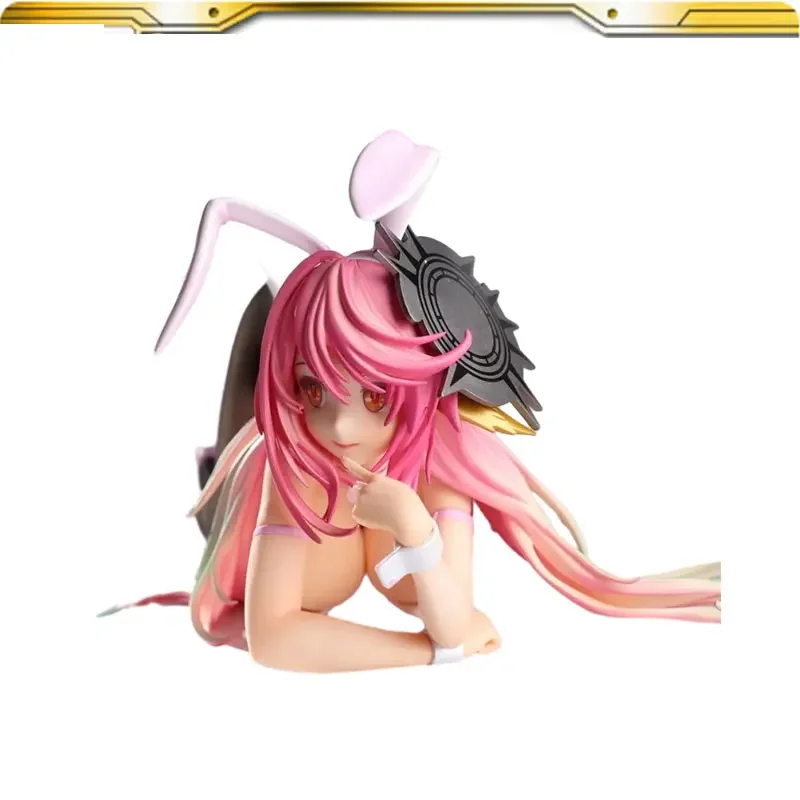 

NO GAME NO LIFE Jibril PVC Action Figure Bunny Girl Model Toys Sexy Angel Figure Toys Collectible Figure Doll Toys Gifts