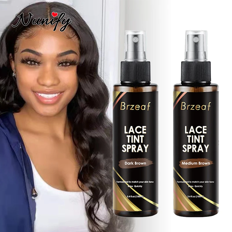 Lace Tint Spray Wigs | Lace Wig Dye Spray | Dye Frontal Lace | Frontal Hair  Dye - 100ml - Aliexpress