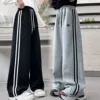 RAISE Junior Girl Sport Pant Spring Bow Elastic Wiast Baby Girl Sweatpant Side Stripe Pure Cotton Striaght Pant For 4-14Y Girl 1