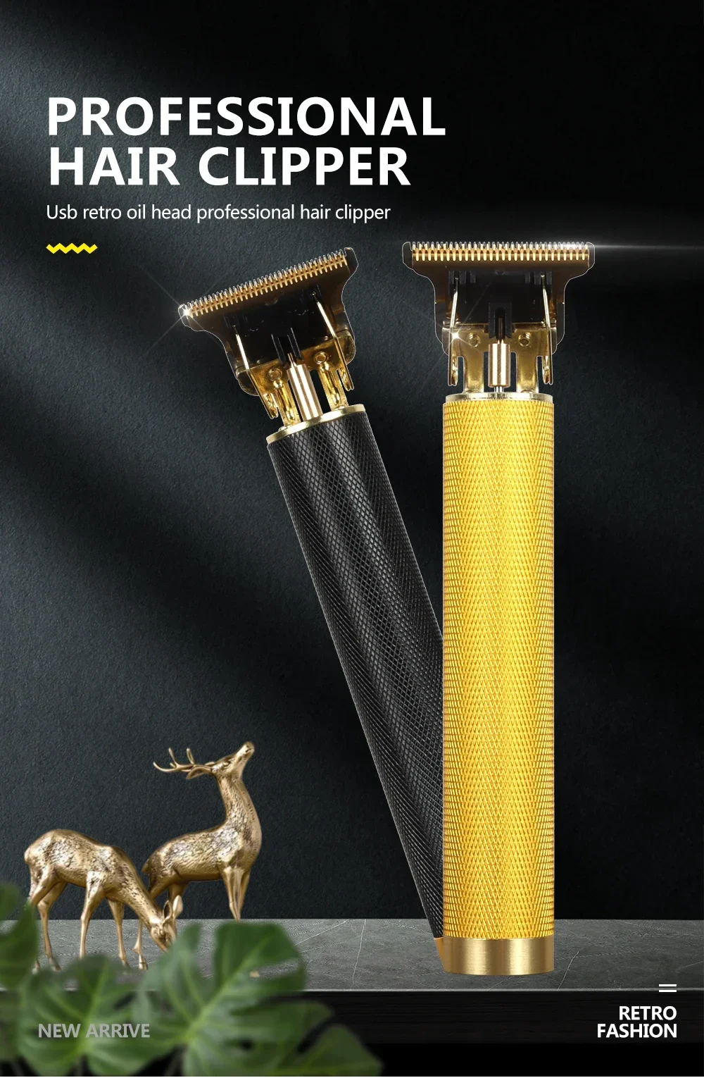 Description Picture 3 of item2024 Vintage Electric Shaver Hair Trimmer Barber Hair Clipper Cordless Hair Cutting Machine Beard Shaving Tondeuse T9 Razor Men