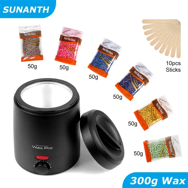 Electric Wax Heater for Hair Removal Wax Warmer for Hair Removal Melting Wax Pot Waxing Kit