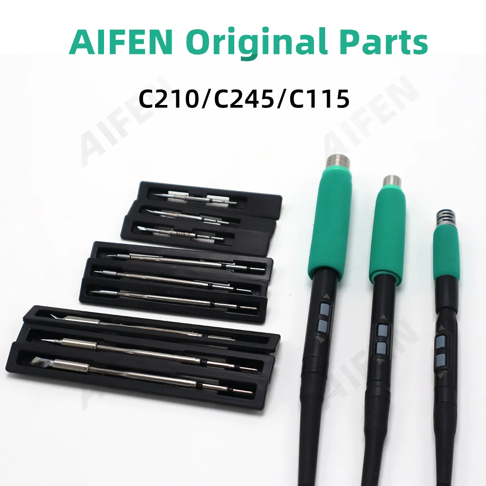 

Compatible For JBC Sugon Aifen A9/ A9 Pro/ T21 Soldering Station Handle C115/C210/C245 Soldering Iron Tips Replacement Tools