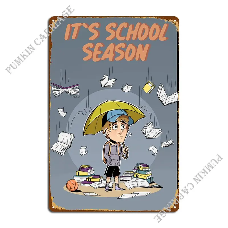 

Школьный сезон, металлические знаки, таблички для гостиной, декорации, пещера, клуб, жестяной знак, плакат