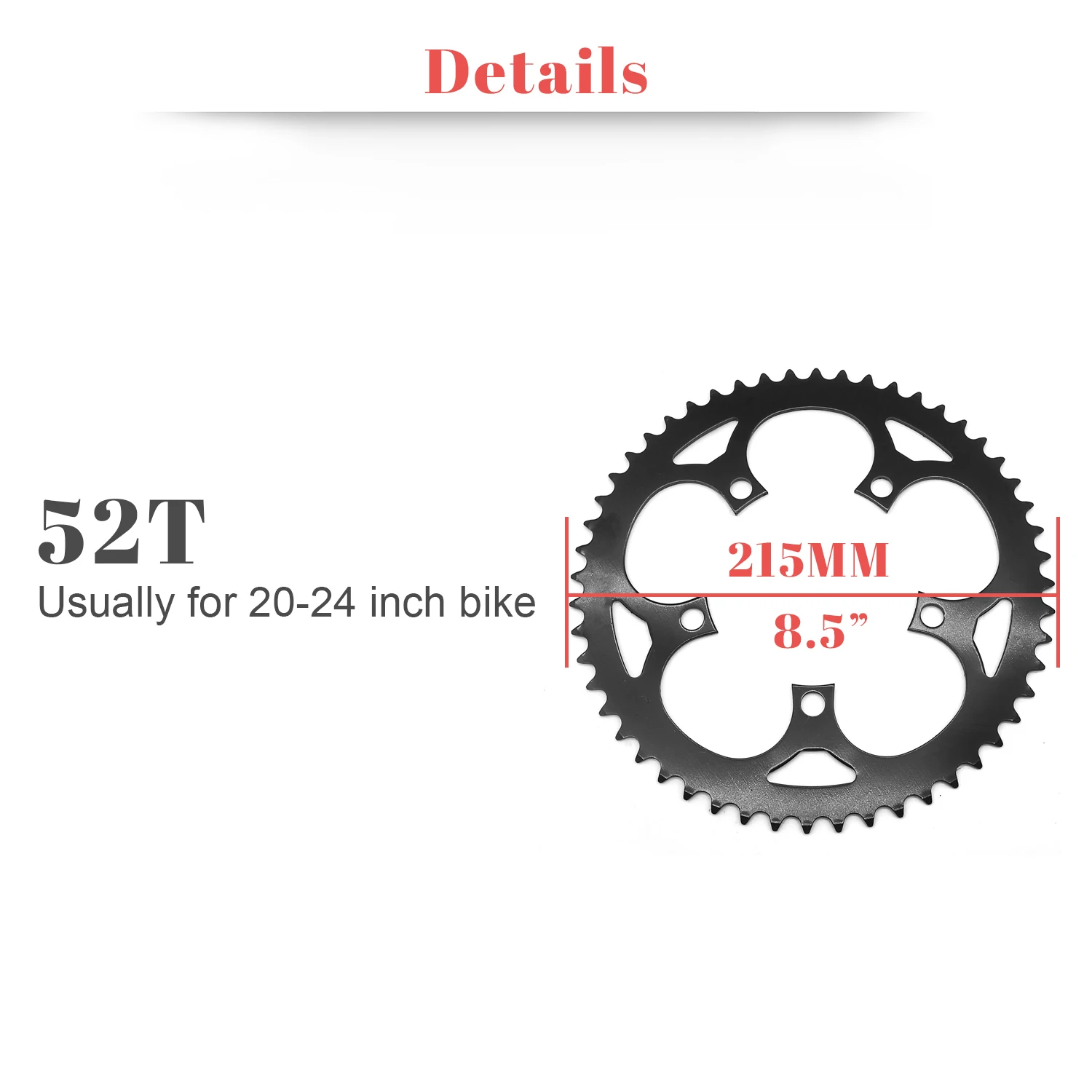 TSDZ2 TSDZ2B Tongsheng Mid Drive Motor 52T 48T 38T 36T 34T Chainwheel Chain Ring Set for Electric Bike Bicycle Kit electric bike parts,electric bike chain wheel