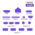 16PCS Purple